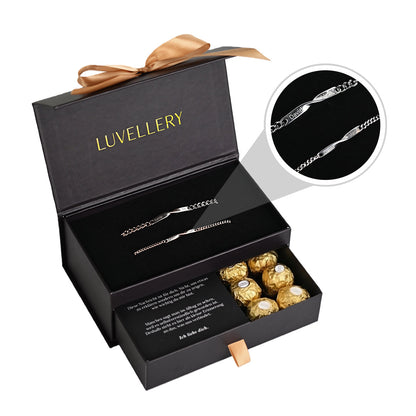 Luvellery Personalisierte Armbänder - An meinen Schatz