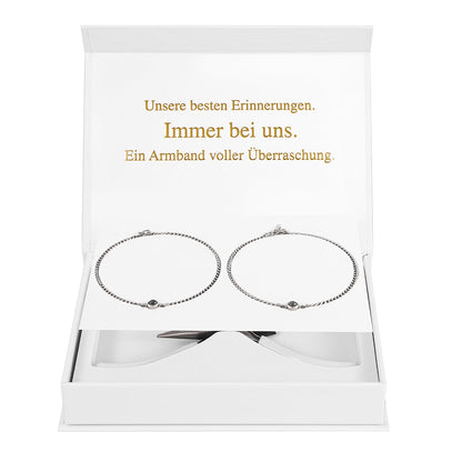 Luvellery Permanent Armbänder mit Personalisiertem Foto