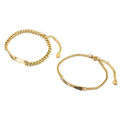 Luvellery Personalisierte Armbänder - An meinen Schatz