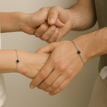Luvellery Permanent Armbänder mit Personalisiertem Foto
