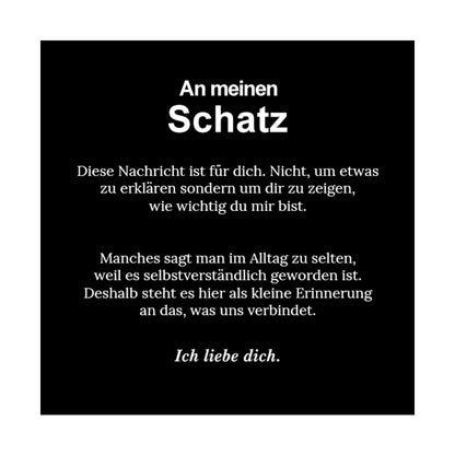 Luvellery Personalisierte Armbänder - An meinen Schatz