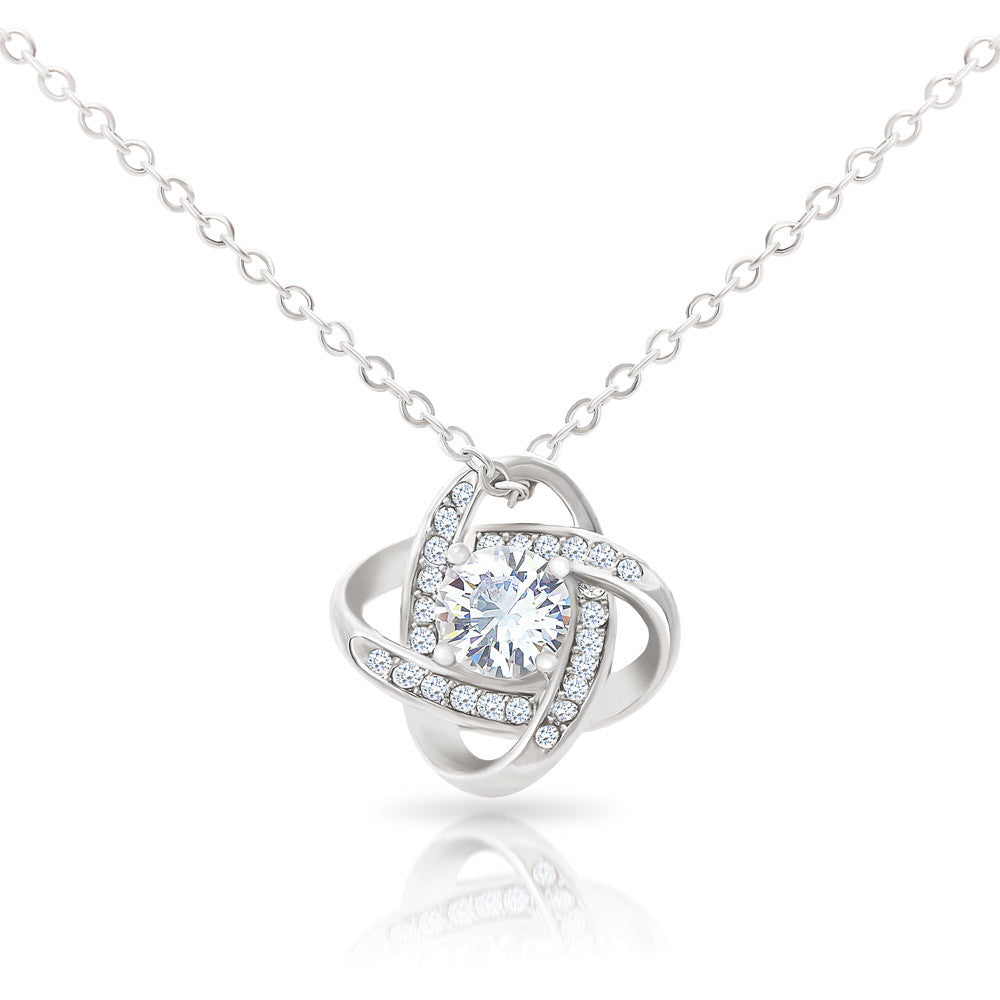 Sterling Silber Halskette - Mit echter Rose - An meinen Schatz